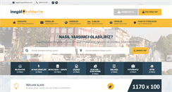 Desktop Screenshot of inegolrehberim.com